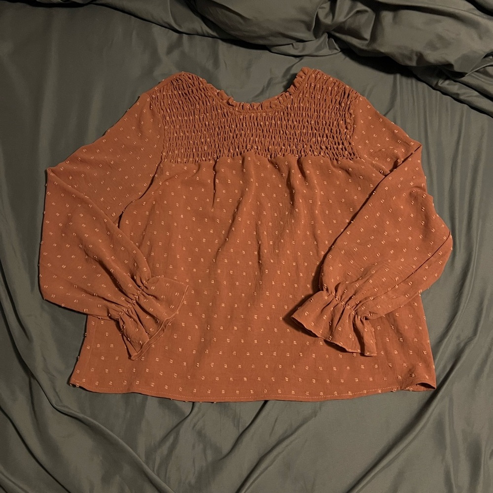Swiss Dot Blouse